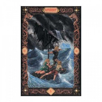 Kosmetinis defektas Power Of The Runes kortos US Games Systems